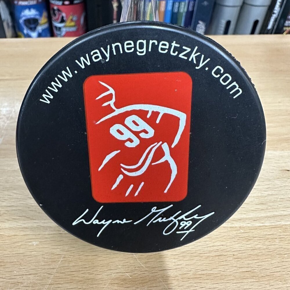 Wayne Gretzky 99 Pepsi Cola Canada Hockey Puck Y2K